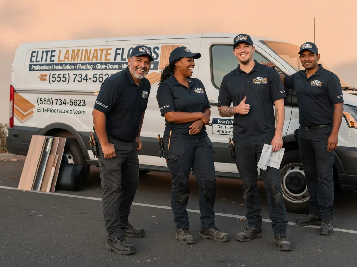 Laminate flooring installation company in Burghill, OH